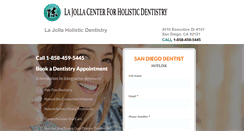 Desktop Screenshot of holisticdentistcare.com